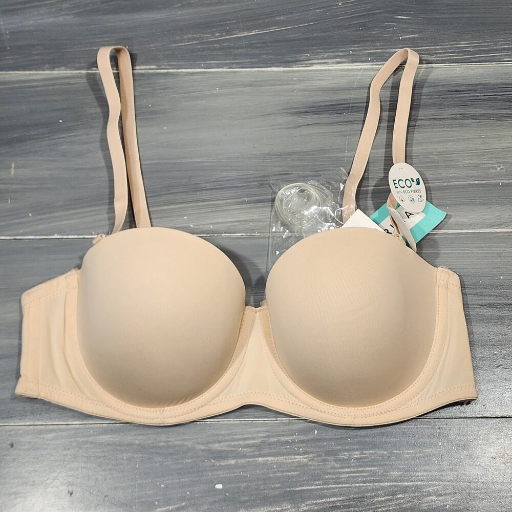 Dorina Michelle Strapless Bra 34C Lightly Padded D17193MI033 Beige‎